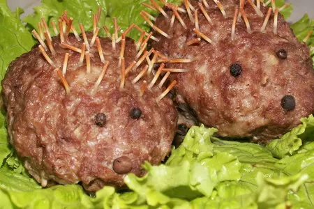 Мясные зразы "ёжики колючие": шаг 6