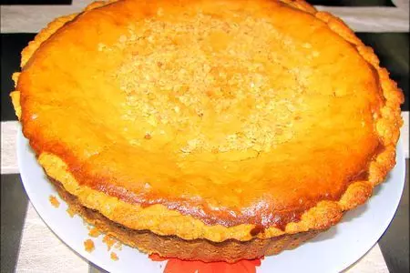 Тарт с орехами и сгущенкой: шаг 1