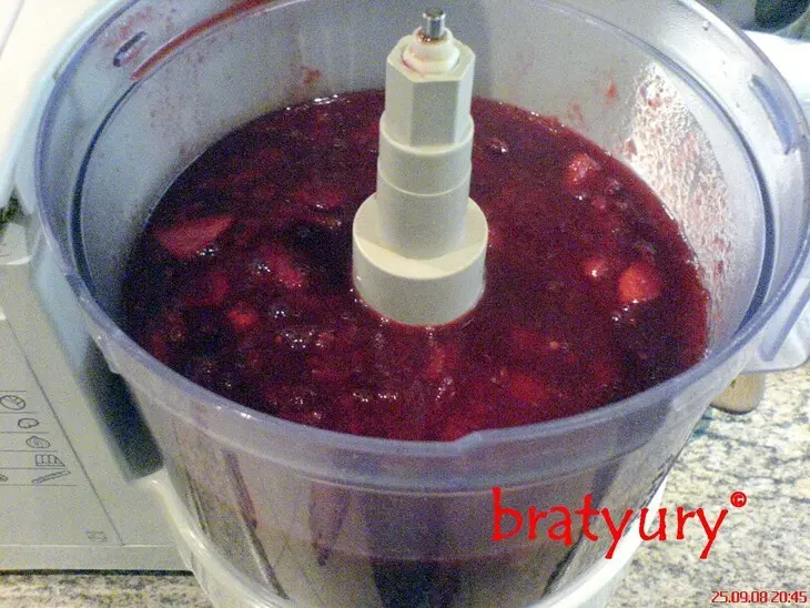 Соус сливовый необычайно вкусный, поданный к жареной куриной печени: шаг 6
