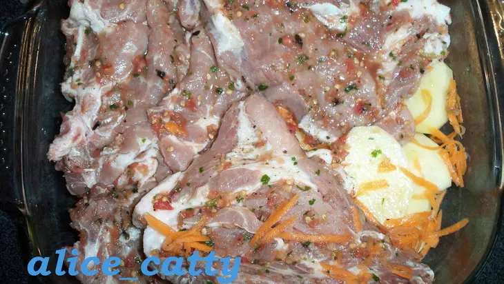 Вариация на тему "мясо по французски": шаг 4