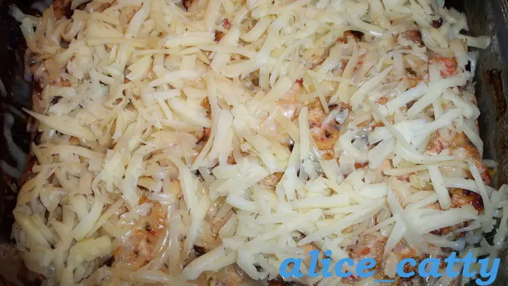 Вариация на тему "мясо по французски": шаг 7