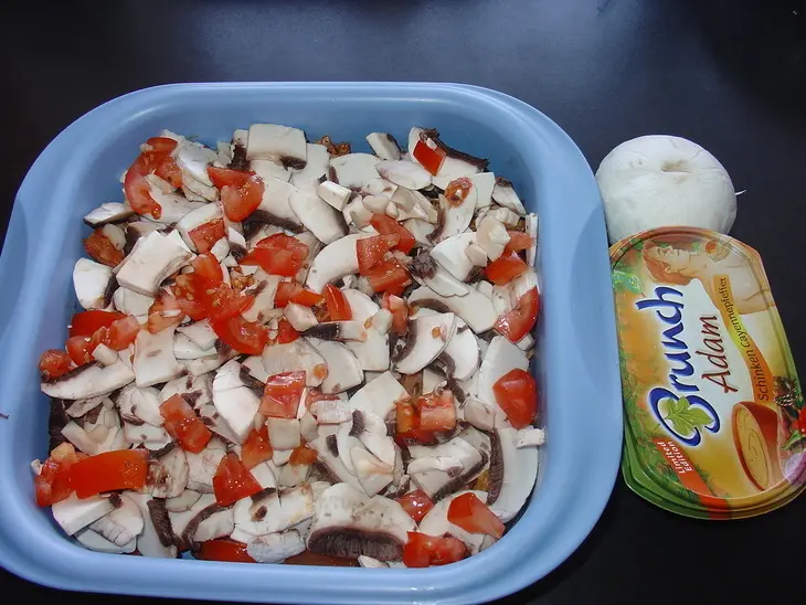 Мясо „gyros“, запечённое в соусe „метакса“.: шаг 3