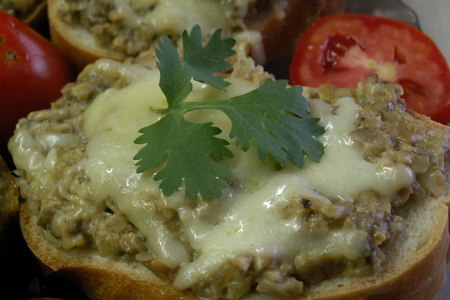 Закусочные бутерброды "грибной аромат": шаг 7