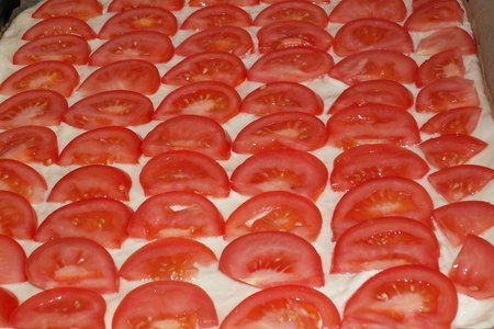 Фокачча со свежими томатами: шаг 3
