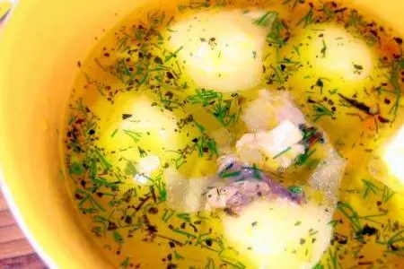 Бульон с клёцками по-падуански.: шаг 2