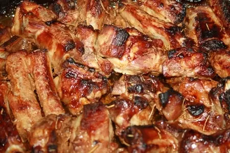 Запеченные свиные ребрышки "для папы": шаг 6