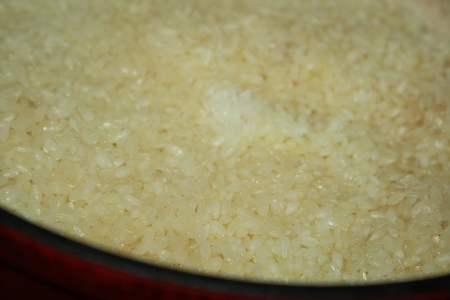 Согревающая "сливочная" рисовая каша с цыпленком: шаг 6