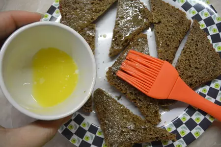 Бутерброды с брынзой и тархуном: шаг 3