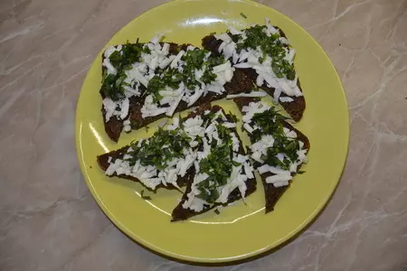 Бутерброды с брынзой и тархуном: шаг 9