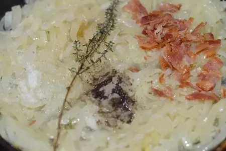 Луковый джем с беконом: шаг 3