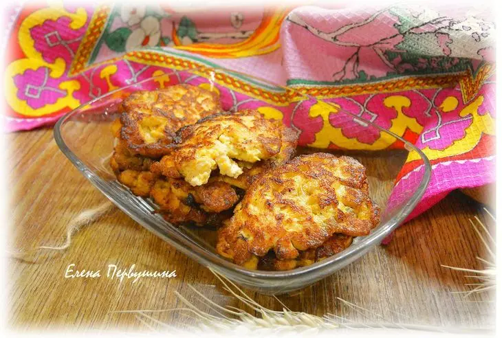 Оладушки куриные с тыквой: шаг 8