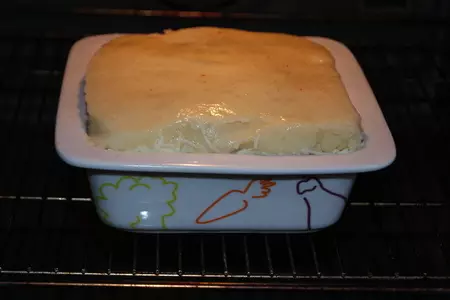 Запеканка из мясного ассорти "сало " для застолья 23 февраля: шаг 9