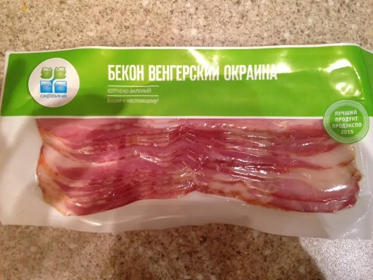 Пицца "бьянка" с беконом и морепродуктами: шаг 5