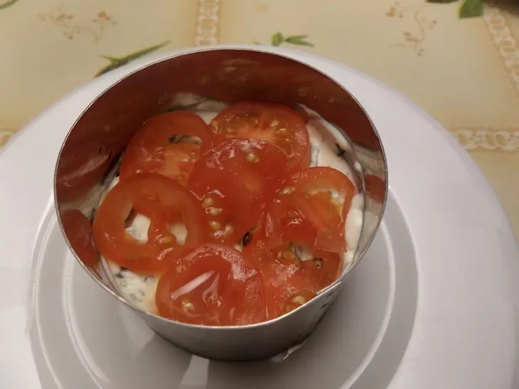 Салат с рисом и овощами: шаг 8