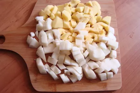Картофель, жареный со шкварками: шаг 2