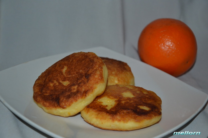 Сырники апельсиновые: шаг 4