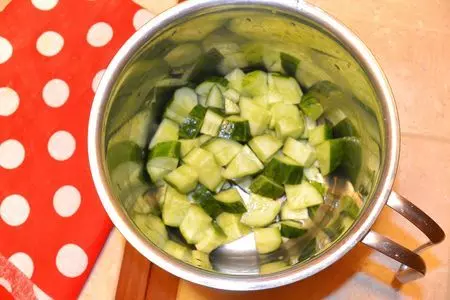 Рисово-овощной салат с куриной печенью: шаг 3