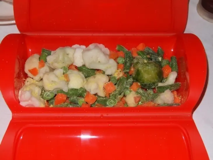 Треска с овощами: шаг 2