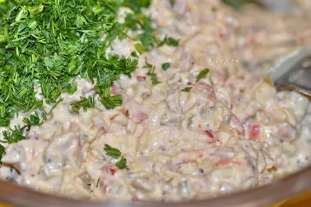 Мини-рулеты с ветчиной и овощами: шаг 5