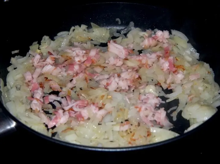 Фасолевая закуска с беконом: шаг 5
