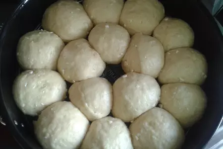 Булочки сырные в сырной заливке: шаг 5