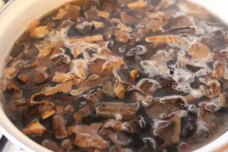 Постный грибной суп с рисом басмати quinoa mix: шаг 3