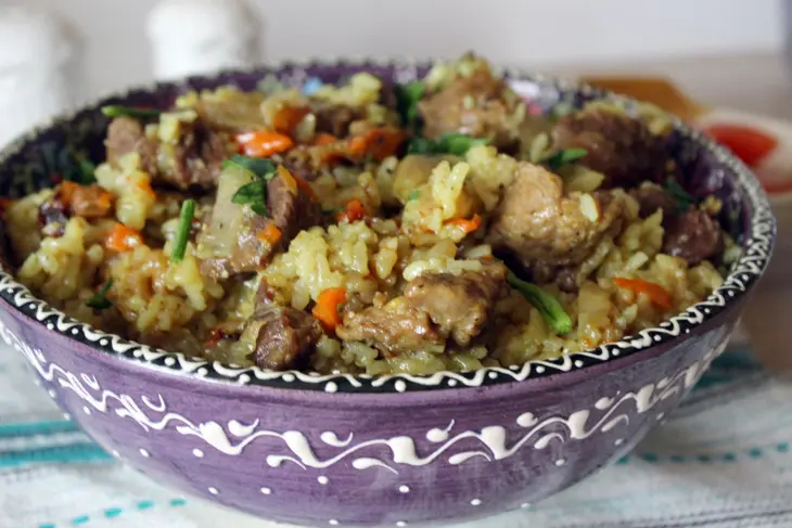 Плов с говядиной и изюмом: шаг 9