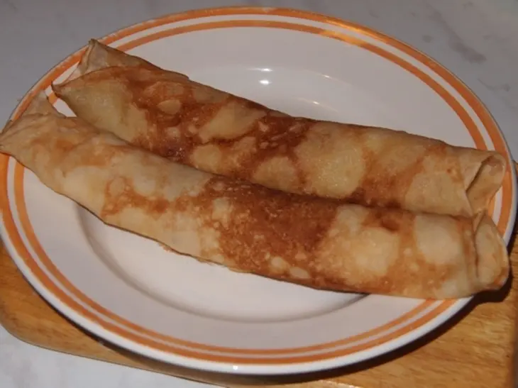 Блины с беконом и сыром: шаг 7