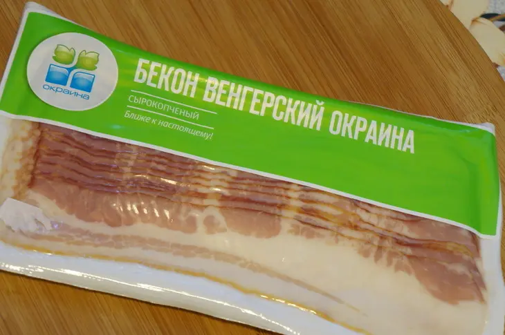 Груши, запеченные в беконе с сыром и тимьяном: шаг 3
