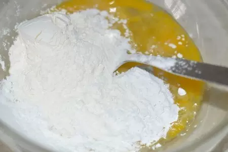 Тыквенные блины с мясом: шаг 1