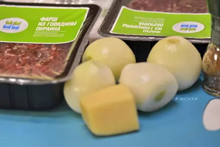 Блинный торт с мясным фаршем: шаг 7