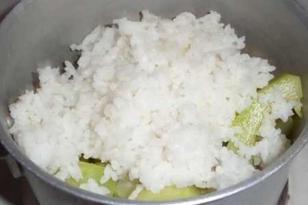 Суп-пюре с кабачком и рисом: шаг 4