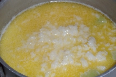 Суп-пюре с кабачком и рисом: шаг 5