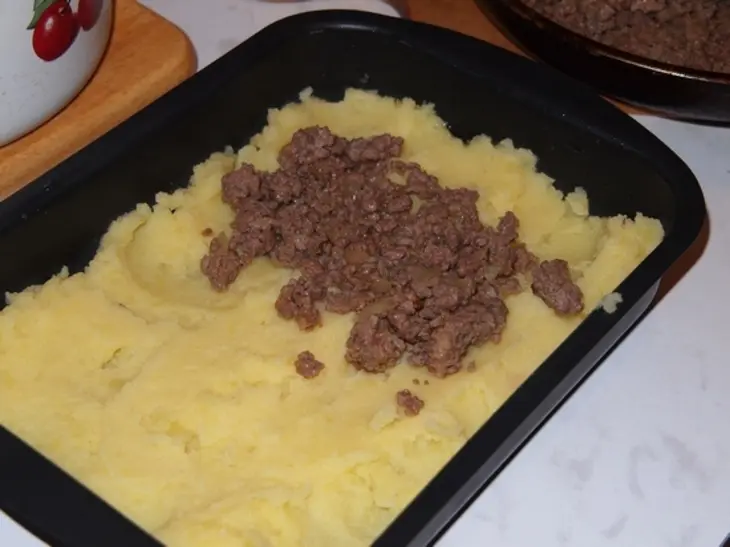 Картофельная запеканка с мясом: шаг 3