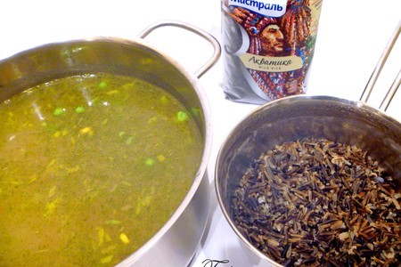 Куриный суп с диким рисом и овощами: шаг 6