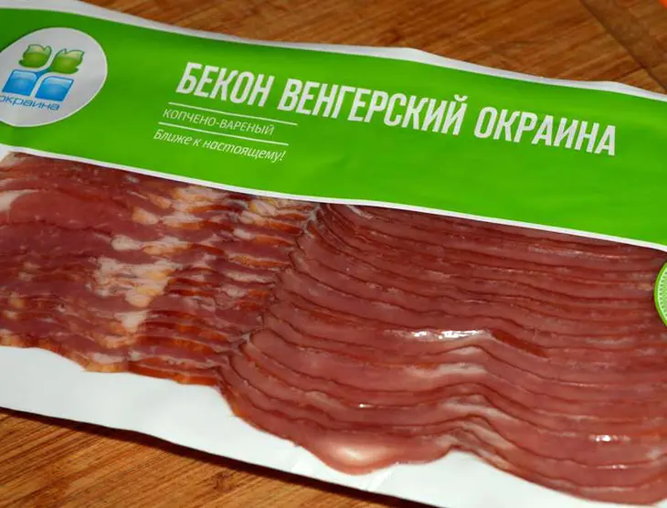 Картофельные оладьи с беконом и ветчиной: шаг 1