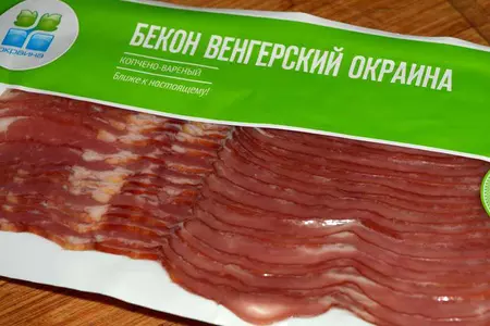 Картофельные оладьи с беконом и ветчиной: шаг 1