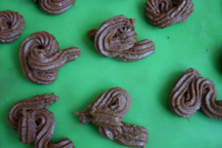 Венское шоколадное печенье: шаг 5