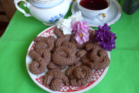 Венское шоколадное печенье: шаг 7