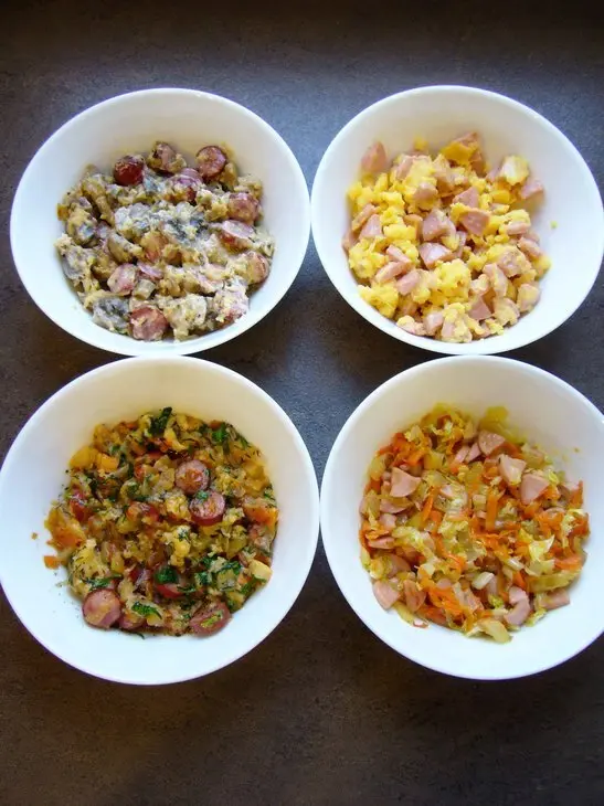 «блины с разными начинками, для всей семьи»: шаг 4