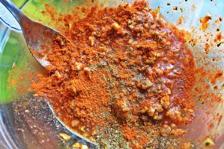Пряная курочка на банке с пивом: шаг 5