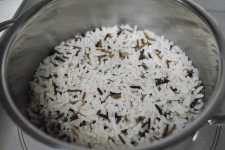 Семга, запечённая с рисом «акватика mix»: шаг 4