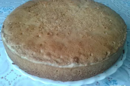 Торт со сливками и клубникой: шаг 4