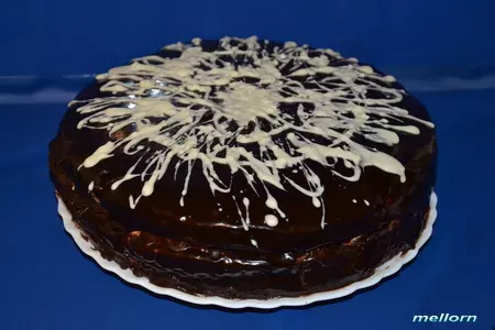 Торт со сливками и клубникой: шаг 10