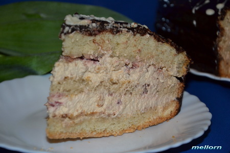 Торт со сливками и клубникой: шаг 12