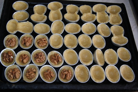 Печенье белки, ёжики, орешки, грибочки (ссср) рецепт и формы 70-х годов: фото шаг 6