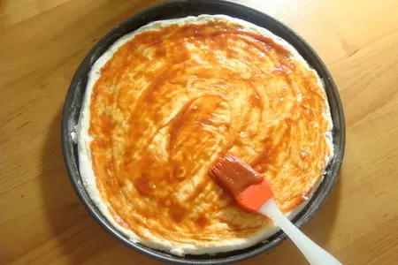 Пицца с креветками: шаг 6