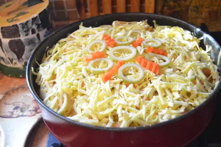 Рисово-рыбный пирог "японская фантазия": шаг 8