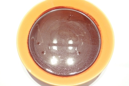 Шоколадный кекс с глазурью : шаг 17
