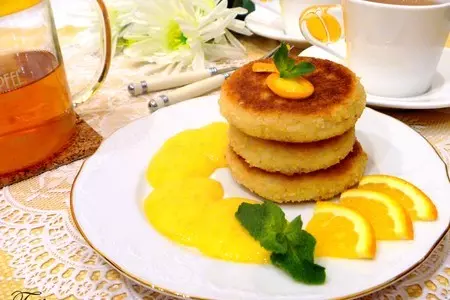 Рисовые биточки с апельсиновым соусом: шаг 8
